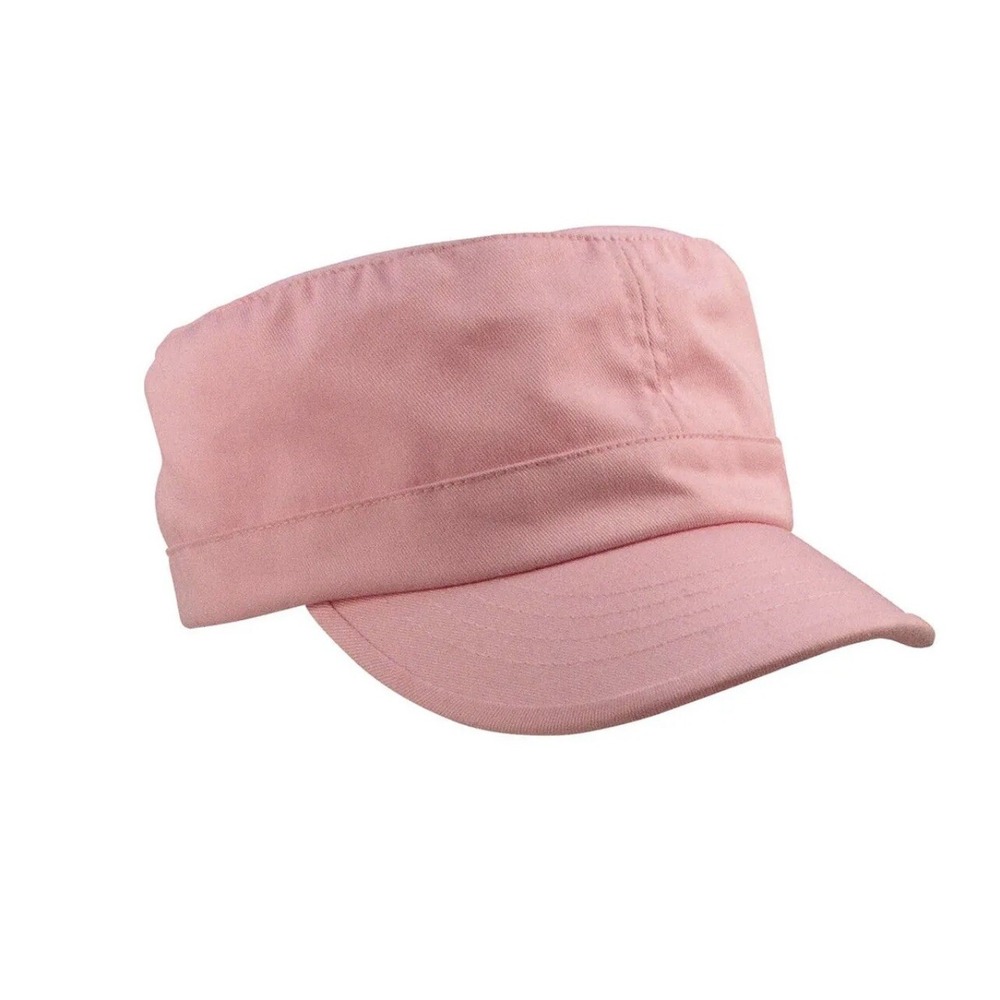 Patrol Cadet Hat Pink Cotton Twill Military Cap‎ Streetwear Soft Girl Military
